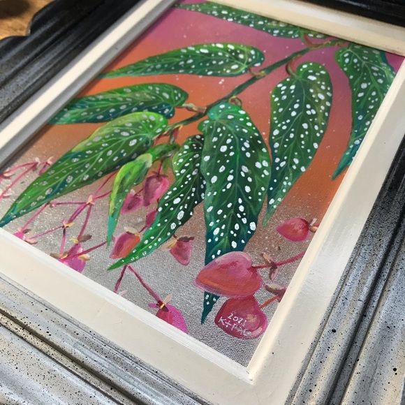 Begonia Painting - Picture 3 of 6